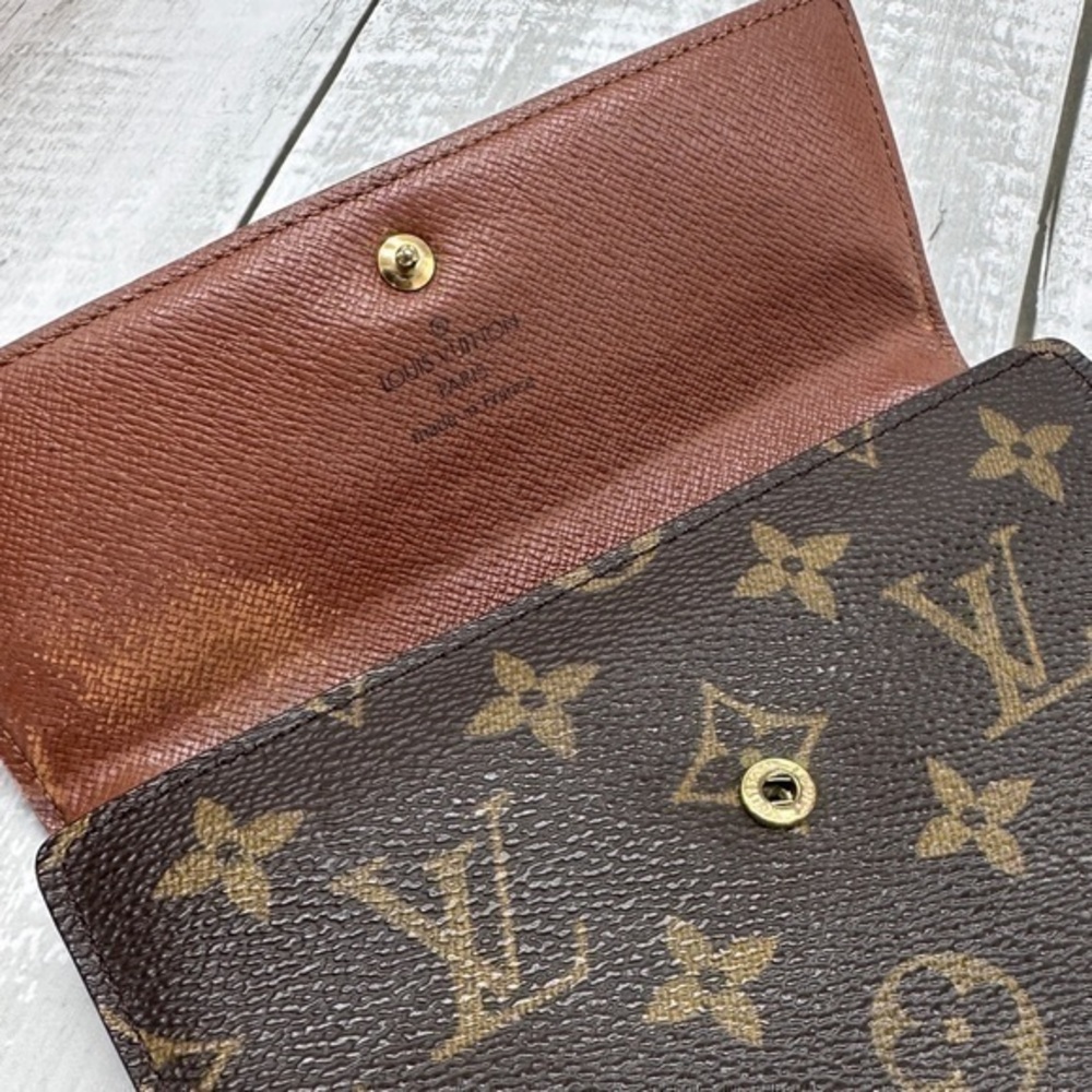 AUTHENTIC Louis Vuitton Sarah Wallet. Monogram canvas - Picture 6 of 12